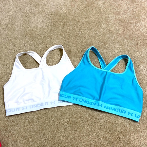 Under Armour Other - NEW Lot Under Armour HeatGear running sports bras tank tops XL